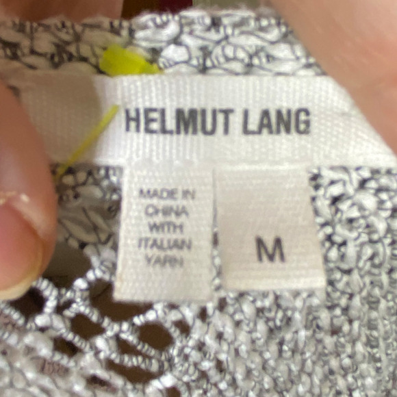 Helmut Lang Open Knit Tunic Sweater /Dress/ Cover-up Size M - Picture 10 of 11